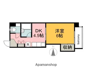 英数学館ビル【4階】の間取り