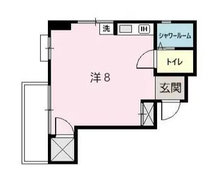 エスポワール【201号室】の間取り