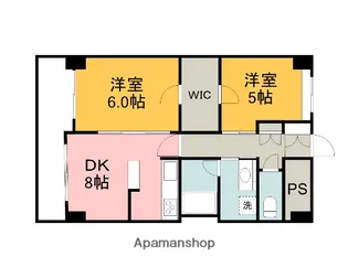 アティール観音【10階】の間取り