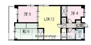 多田スカイビル【204号室】の間取り