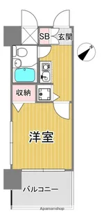 トーカンキャステール己斐本町【4階】の間取り