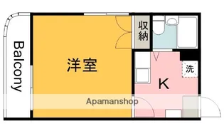 コーポ木村【2階】の間取り
