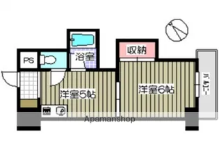 パークサイドキムラ【2階】の間取り