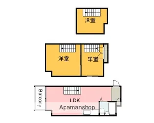 EAST白島【7階】の間取り