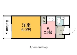 SS江波ビル【4階】の間取り