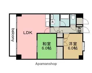 グレース古江【4階】の間取り
