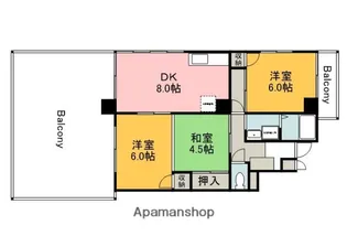 中町松野ビル【3階】の間取り
