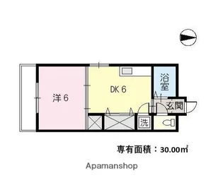 サンフォレスト【2階】の間取り
