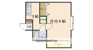 エステート9大州【1階】の間取り