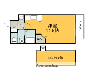 KATAYAMABLDG19【6階】の間取り
