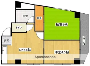 はいしげビル【3階】の間取り