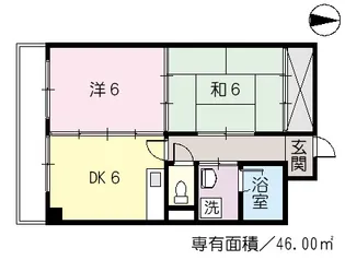 アーバンハイムⅡ【5階】の間取り