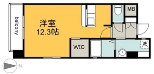 グレースコート【0601号室】の間取り