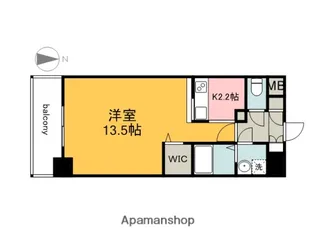 DAIYA KOMACHI−BLD【7階】の間取り