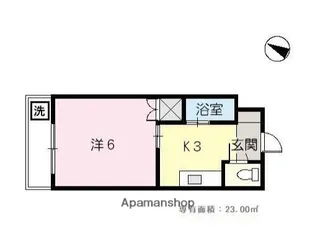 田川ビル【3階】の間取り