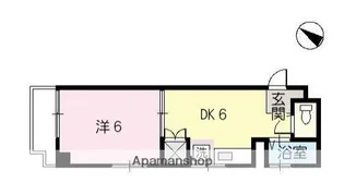 田川ビル【403号室】の間取り