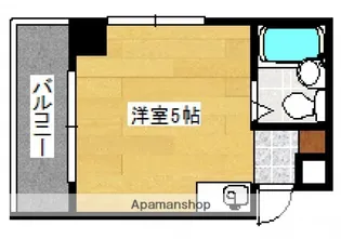 アクアコート宇品Ⅱ【4階】の間取り