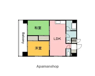 第3佐野ビル【603号室】の間取り