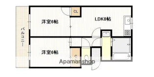 サウスバード(旧 第2高畑ビル)【1階】の間取り