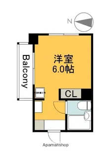 ベルパトリエ己斐中【3階】の間取り