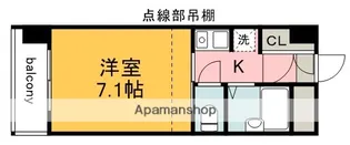 プレディアスタイル観音【4階】の間取り