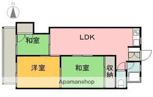 コーポ倉田【3階】の間取り