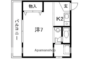 上原ビル【3階】の間取り