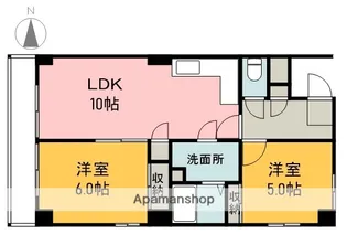 ビラシャレル【3階】の間取り