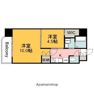 ARIES【2階】の間取り