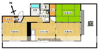 クレスト古江【1階】の間取り