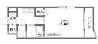 ソレーユ西山【3階】の間取り