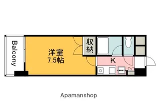 リバーメゾン横川【502号室】の間取り