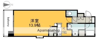 1Kの間取り画像