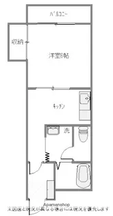 サンフラワー東雲【209号室】の間取り
