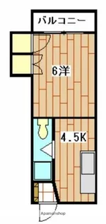 戸花マンション【304号室】の間取り