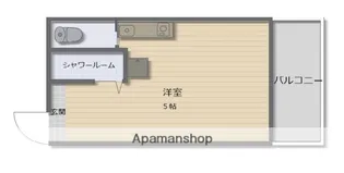 マグノリア堺町【3階】の間取り