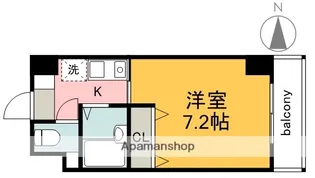 ソフィアコート住吉【4階】の間取り