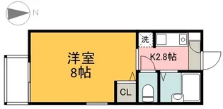 フローラル光南【0101号室】の間取り