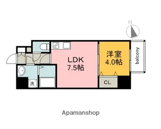 KATAYAMABLDG24【12階】の間取り