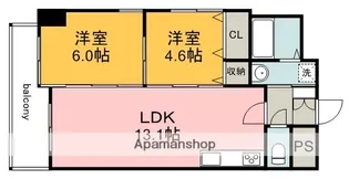 メゾンリブラOHSHITA【3階】の間取り
