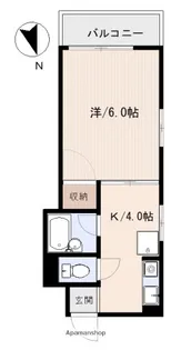 村岡ビル【5階】の間取り