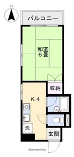 村岡ビル【3階】の間取り