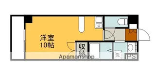 福地産業西十日市ビル【3階】の間取り