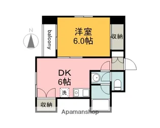 リヴラン【201号室】の間取り