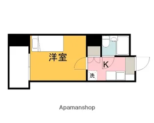 エイトバレー河原町(旧ACTIVE・河原町)【1103号室】の間取り