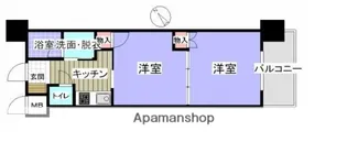 庚午中 多川ビル【8階】の間取り