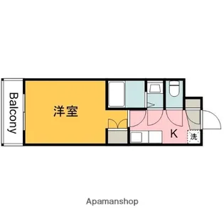 ロアール榎町【7階】の間取り