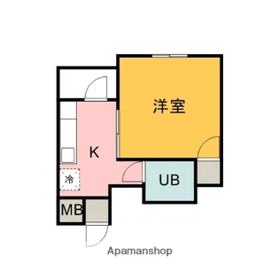 コーポ紀本【4階】の間取り