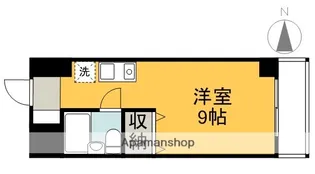 椢原ビル【3階】の間取り