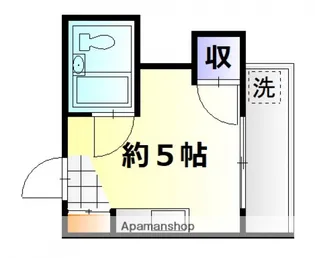 コーポ平本【501号室】の間取り